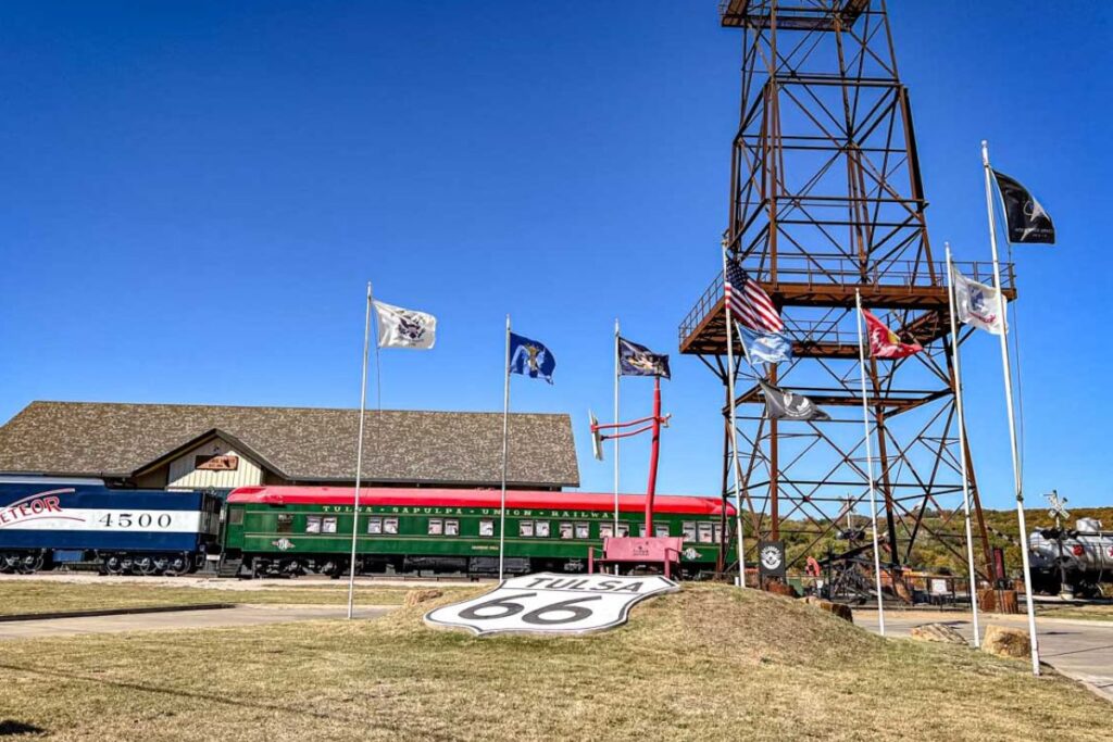 Photo of Route 66 or U.S. Highway 66, Tulsa.