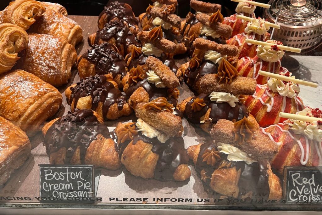 Photo of croissants in Boston.