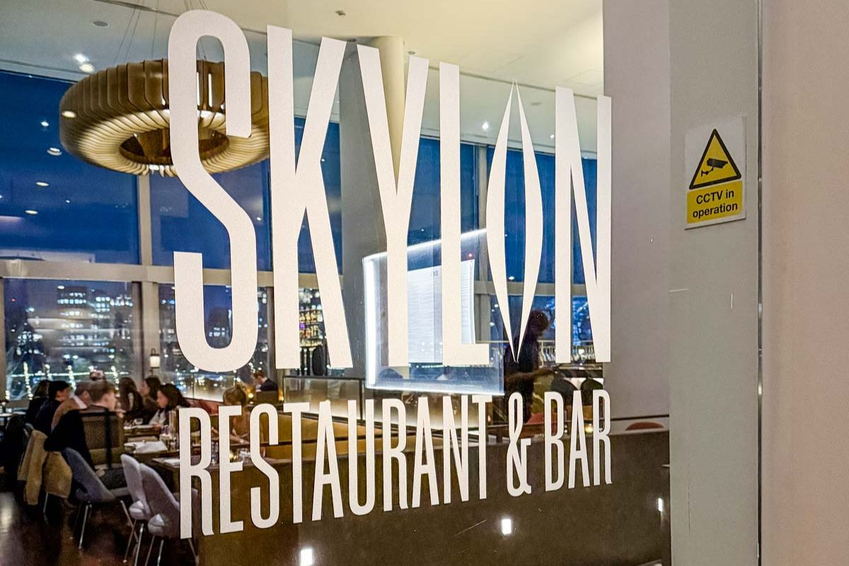 Photo of Skylon Restaurant and Bar in London.