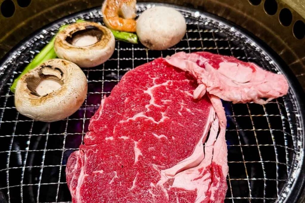 Photo of Ribeye in Kin Gyu Japanese Grill in Kitchener.