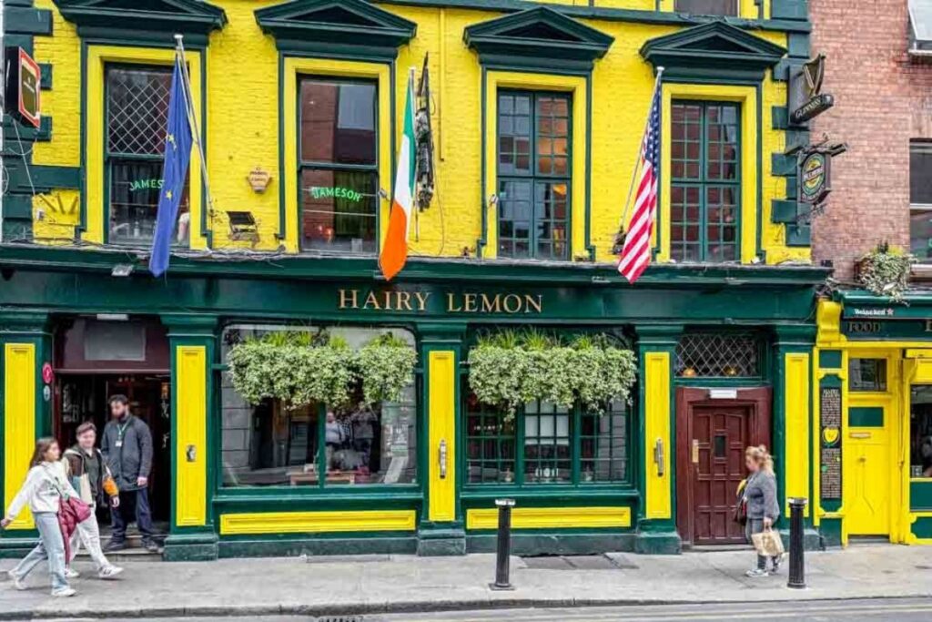 Photo of the outside of Hairy Lemon.