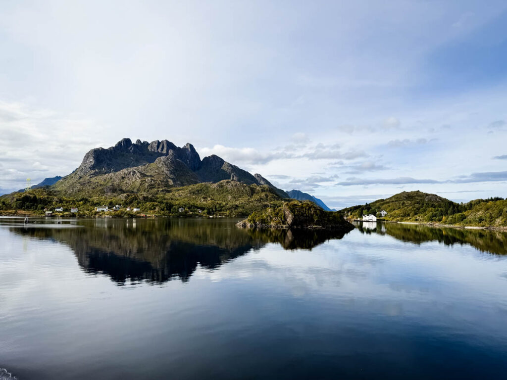 Norwegian Fjords scenic view.