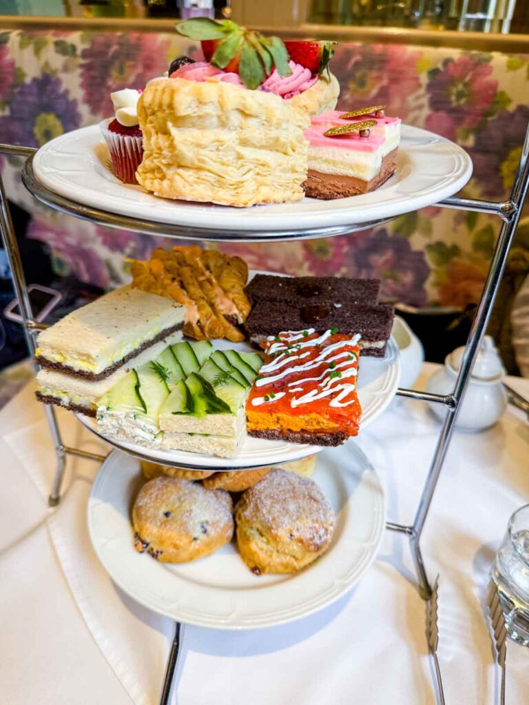 Elegant desserts and cakes served at Windsor Arms in Yorkville.